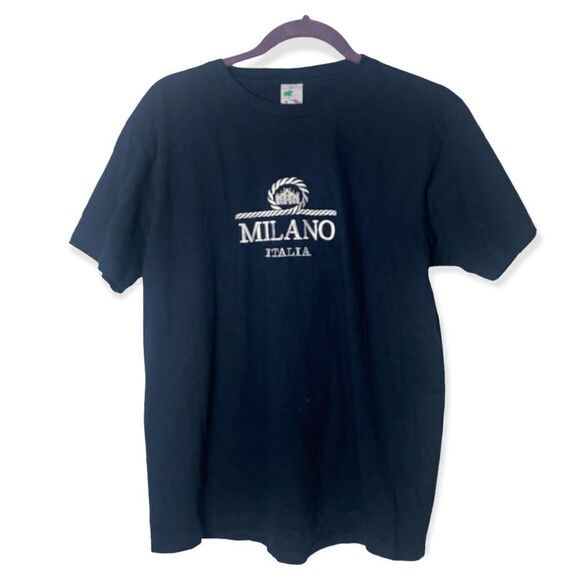 Milano SZ M black Italy t-shirt - Picture 1 of 3